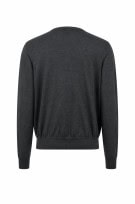 NAPAPIJRI ΠΛΕΚΤΟ ΠΟΥΛΟΒΕΡ ΜΕ V ΛΑΙΜΟ CHARCOAL ΑΝΤΡΙΚΟ PRE OWNED S
