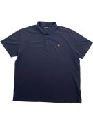 NAPAPIJRI Polo classica con logo bandiera nautica blu da uomo XXL