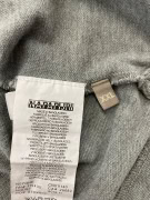 NAPAPIJRI Polo con logo grigia da uomo XXL