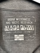 NAPAPIJRI Polo con logo grigia da uomo XXL