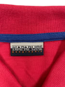 NAPAPIJRI POLO SHIRT WITH LOGO RED MEN'S L