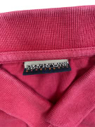 NAPAPIJRI POLO MAGLIA VINTAGE CON LOGO ROSSA DA UOMO M