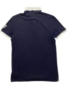 NAPAPIJRI POLO VINTAGE EXPEDITION LOGO BLU NAVY UOMO S