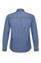 NAPAPIJRI ΠΟΥΚΑΜΙΣΟ DENIM ΜΠΛΕ ΑΝΤΡΙΚΟ PRE OWNED M