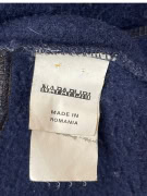NAPAPIJRI ZAKETA FLEECE VINTAGE ΜΠΛΕ ΚΑΦΕ ΑΣΠΡΟ ΑΝΤΡΙΚΟ L pre-owned