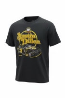 NASCAR AUSTIN DILLON GRAPHIC TEE RACING BLACK UNISEX PRE OWNED L