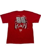 NASCAR T SHIRT RACING GRAPHIC ΚΟΚΚΙΝΟ ΑΝΤΡΙΚΟ PRE OWNED M