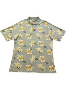 NATURAL ISSUE POLO SHIRT VINTAGE ΦΥΣΤΙΚΑ ΓΚΡΙ ΑΝΤΡΙΚΟ PRE OWNED XL