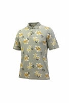 NATURAL ISSUE POLO SHIRT VINTAGE ΦΥΣΤΙΚΑ ΓΚΡΙ ΑΝΤΡΙΚΟ PRE OWNED XL