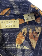 NATURAL ISSUE ΠΟΥΚΑΜΙΣΟ TROPICAL DARK NAVY ΑΝΤΡΙΚΟ PRE OWNED Μ