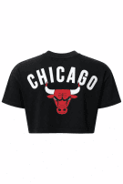 NBA CROP TEE STREETWEAR NERO DONNA PRE OWNED M