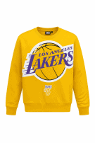 NBA FELPA CON GRAPHIC GIALLO UOMO PRE OWNED M