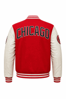 NBA JACKET VARSITY RED WHITE ΑΝΤΡΙΚΟ PRE OWNED