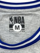 NBA LONG SLEEVE T SHIRT SPORTSWEAR GREY MARL MENS PRE OWNED L