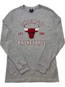NBA MAGLIA A MANICHE LUNGHE GRAPHIC GRIGIO UOMO PRE OWNED S