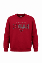 NBA SWEATSHIRT GRAPHIC RED MALE PRE OWNED M