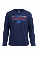 NBA ΤΣΟΛΑΚΙ ΜΠΛΟΥΖΑ ΜΕΓΑΛΟ LOGO ΜΠΛΕ ΑΝΤΡΙΚΟ PRE OWNED XL