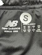 NEW BALANCE ΣΟΡΤΣ ΤΡΕΞΙΜΑΤΟΣ SPORTSWEAR ΜΑΥΡΟ UNISEX PRE OWNED XS