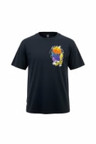 NEW BALANCE T-SHIRT HOOPS GRAPHIC NERO UOMO M