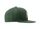 NEW ERA BASEBALL CAP MONOGRAM GREEN MEN PRE OWNED