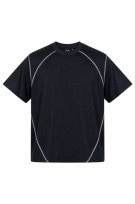NEW ERA T SHIRT MINIMAL BLACK MEN PRE OWNED M