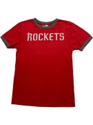 NEW ERA T-SHIRT VINTAGE HOUSTON ROCKETS RED MENS M