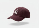 NEW YORK YANKEES CAP BURGUNDY MEN PRE OWNED