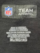 NFL APPAREL T SHIRT GRAPHIC SPORTSWEAR NERO UOMO PRE OWNED XL