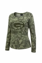 NFL Green Bay Packers Camo Μακρυμάνικο Γυναικείο Top M