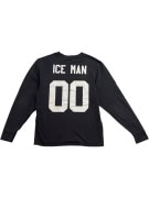 NFL PRO LINE ΜΠΛΟΥΖΑ ΜΑΚΡΥΜΑΝΙΚΗ PITTSBURGH STEELERS ΛΟΓΟΤΥΠΟ ΜΑΥΡΟ UNISEX S pre-owned