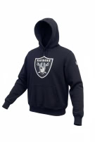 NFL Raiders Hoodie Big Logo Μαύρο Unisex XL