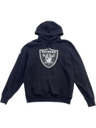 NFL Raiders Hoodie Big Logo Μαύρο Unisex XL