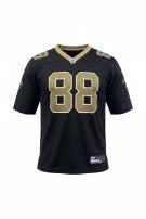 NFL RAVENS FOOTBALL JERSEY RACING BLACK MEN PRE OWNED S
