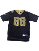 NFL RAVENS FOOTBALL JERSEY RACING BLACK MEN PRE OWNED S