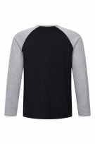 NFL REGULAR FIT LONGSLEEVE T SHIRT GRAPHIC BLACK GREY UNISEX PRE OWNED XXL