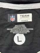 NFL TEAM APPAREL FOOTBALL JERSEY ATHLETIC ΜΑΥΡΟ ΓΥΝΑΙΚΕΙΟ PRE OWNED L