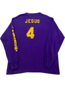 NFL TEAM APPAREL SWEATSHIRT SPORTSWEAR PURPLE MEN PRE OWNED L