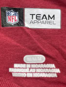 NFL TEAM APPAREL GRAPHIC TEE BURGUNDY MENS PRE OWNED M