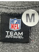 NFL TEAM APPAREL GRAPHIC TEE CHARCOAL MENS PRE OWNED M