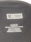 NFL TEAM APPAREL GRAPHIC TEE NERO UOMO PRE OWNED XL