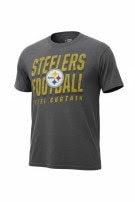 NFL TEAM APPAREL GRAPHIC TEE SPORTSWEAR ΑΝΘΡΑΚΙ ΑΝΤΡΙΚΟ PRE OWNED L