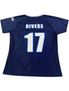 NFL TEAM APPAREL GRAPHIC TEE SPORTSWEAR NAVY WOMENS PRE OWNED L
