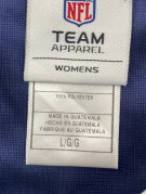 NFL TEAM APPAREL GRAPHIC TEE SPORTSWEAR NAVY WOMENS PRE OWNED L