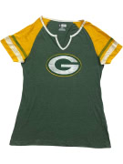 NFL TEAM APPAREL GREEN BAY PACKERS T-SHIRT BIG LOGO ΠΡΑΣΙΝΟ/ΚΙΤΡΙΝΟ ΓΥΝΑΙΚΕΙΟ L