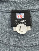 NFL TEAM APPAREL MAGLIA MANICA LUNGA SPORTSWEAR CHARCOAL UOMO PRE OWNED L