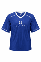 NFL TEAM APPAREL COLTS JERSEY ATHLETIC BLUE MALE PRE OWNED