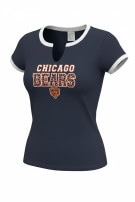 NFL TEAM APPAREL T SHIRT GRAPHIC NAVY WOMENS PRE OWNED S