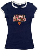 NFL TEAM APPAREL T SHIRT GRAPHIC NAVY WOMENS PRE OWNED S