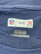 NFL TEAM APPAREL GRAPHIC TEE SPORTSWEAR NAVY MEN PRE OWNED XL