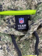 NFL TEAM APPAREL SEATTLE SEAHAWKS HOODIE CAMO PRINT NEON LOGO ΑΝΔΡΙΚΟ L